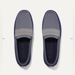 Rothy’s the Driving Loafer Amalfi Blue men 8 women 10